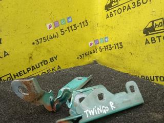 петля капота Renault Twingo 1 поколение 1998, 1.2 л., бензин, МКПП, зелёный металлик, хетчбэк 3 дв.