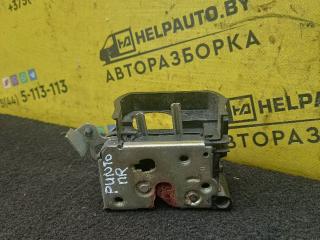 замок двери передней правой Fiat Punto 1 поколение 1997, 1.2 л., бензин, МКПП, синий, хетчбэк 5 дв.