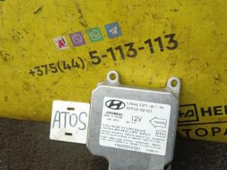 блок AirBag Hyundai Atos 1 поколение 2000, 1.0 л., G4HC, бензин, МКПП, черный, хетчбэк 5 дв.