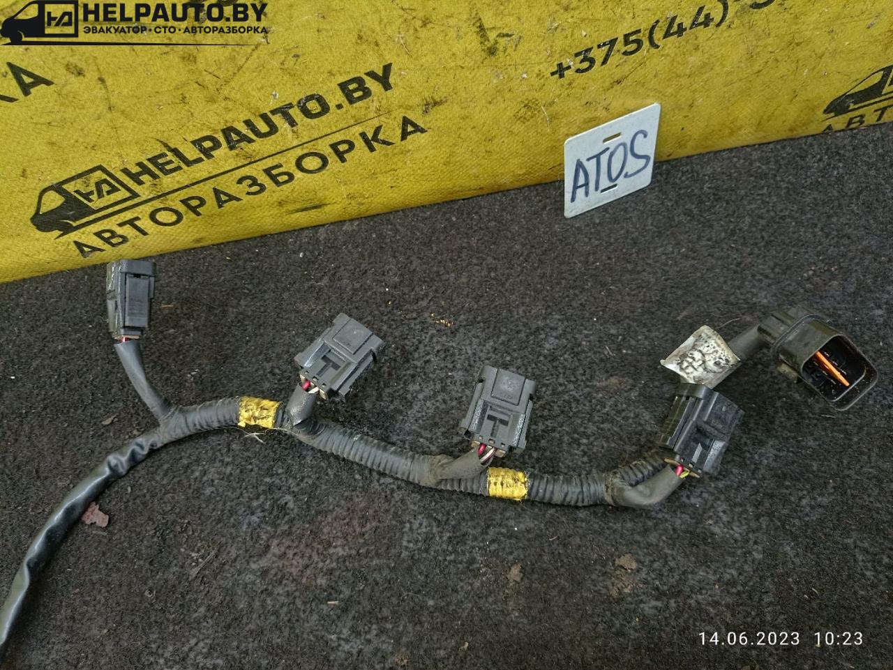 проводка Hyundai Atos 1 поколение 2000, 1.0 л., G4HC, бензин, МКПП, черный, хетчбэк 5 дв. - фото №1