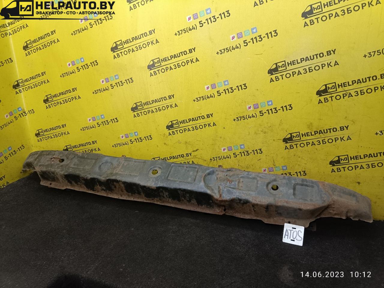 усилитель бампера переднего Hyundai Atos 1 поколение 2000, 1.0 л., G4HC, бензин, МКПП, черный, хетчбэк 5 дв. - фото №1