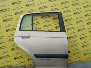 дверь задняя правая Hyundai Getz 1 поколение [рестайлинг] 2008, 1.4 л., G4EE, бензин, МКПП, золотистый, хетчбэк 5 дв.
