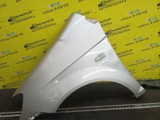 крыло переднее левое Hyundai Getz 1 поколение [рестайлинг] 2008, 1.4 л., G4EE, бензин, МКПП, золотистый, хетчбэк 5 дв.