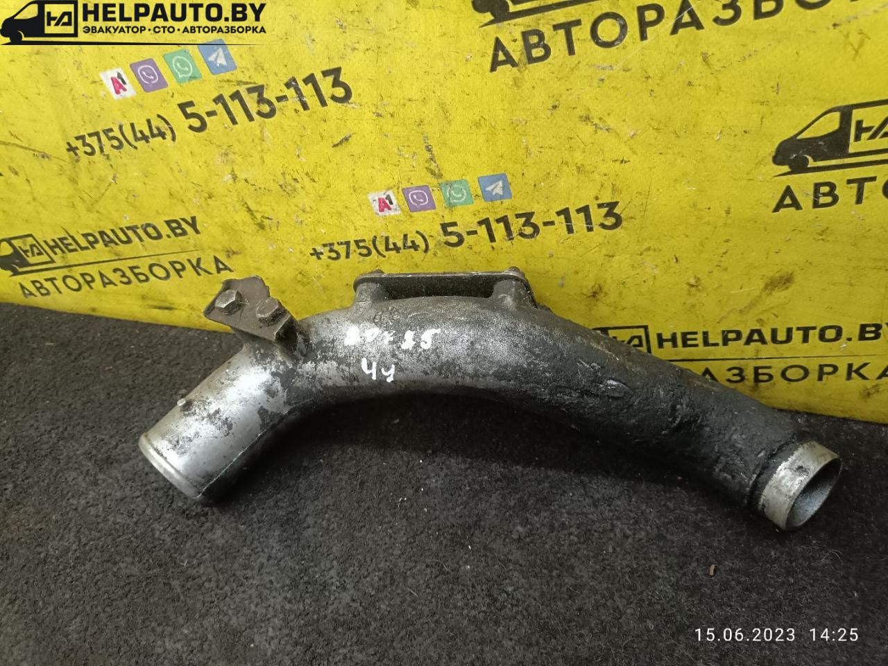 патрубок интеркулера Peugeot Boxer 1 поколение 1999, 2.5 л., THY (DK5ATE), дизель, МКПП, белый, микроавтобус - фото №1