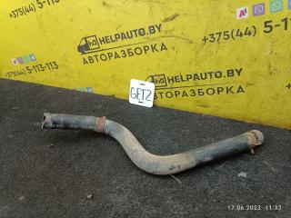 патрубок радиатора Hyundai Getz 1 поколение [рестайлинг] 2008, 1.4 л., G4EE, бензин, МКПП, золотистый, хетчбэк 5 дв.