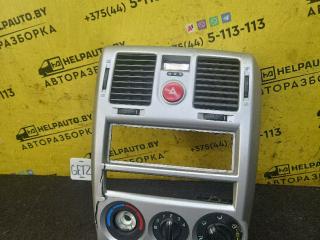 блок управления печки / климат-контроля Hyundai Getz 1 поколение [рестайлинг] 2008, 1.4 л., G4EE, бензин, МКПП, золотистый, хетчбэк 5 дв.