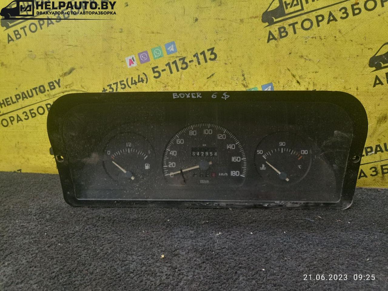 щиток приборов (приборная панель) Peugeot Boxer 1 поколение 1999, 2.5 л., THY (DK5ATE), дизель, МКПП, белый, микроавтобус - фото №1