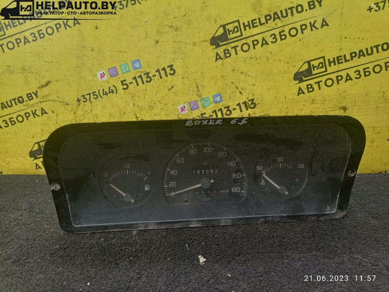 щиток приборов (приборная панель) Peugeot Boxer 1 поколение 1999, 2.5 л., THY (DK5ATE), дизель, МКПП, белый, микроавтобус - фото №1