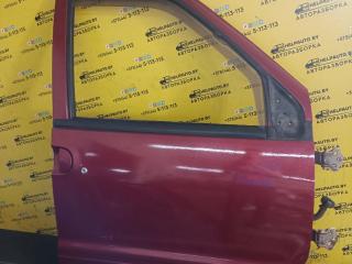 дверь передняя правая Nissan Serena С23 [рестайлинг] 1995, 2.3 л., дизель, МКПП, красный, микроавтобус, задний привод