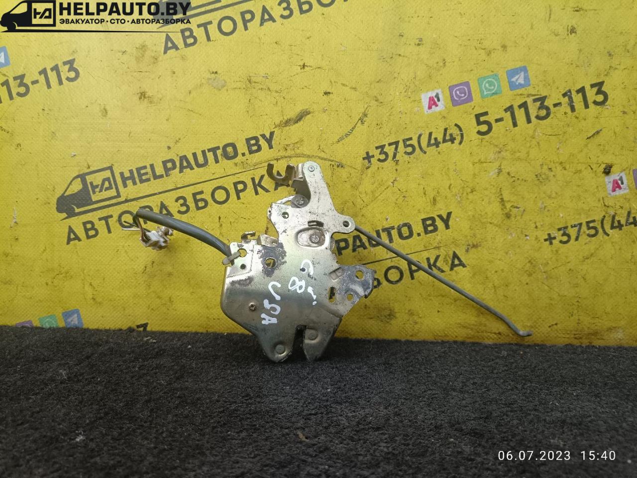 замок багажника Mitsubishi Galant 8 поколение 1998, 2.4 л., бензин, АКПП, бордовый, седан, USA - фото №1