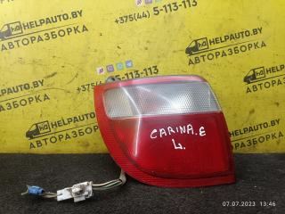 фонарь задний левый Toyota Carina E 1 поколение 1996, 1.6 л., 4A-FE, бензин, МКПП, красный, универсал