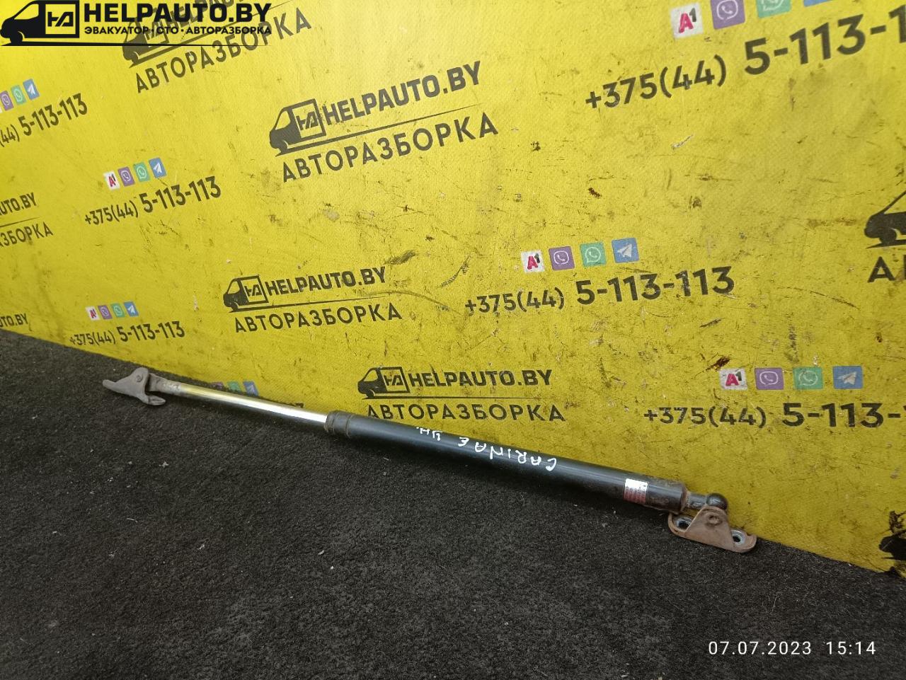 амортизатор крышки багажника (3-5 двери) Toyota Carina E 1 поколение 1996, 1.6 л., 4A-FE, бензин, МКПП, красный, универсал - фото №1