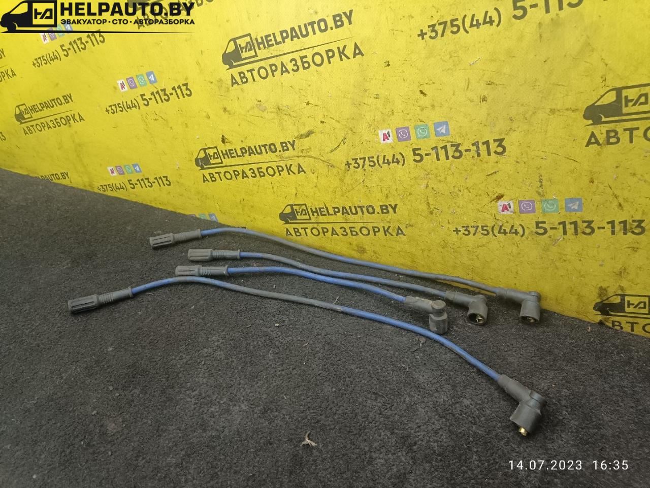 провод высоковольтный Fiat Punto 1 поколение 1997, 1.2 л., бензин, МКПП, белый, хетчбэк 5 дв. - фото №1