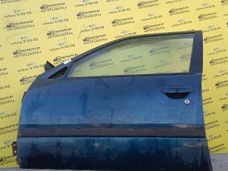 дверь передняя левая Nissan Primera P10 1994, 1.6 л., бензин, МКПП, синий, седан