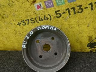 шкив помпы Nissan Primera P11 [рестайлинг] 2000, 2.0 л., бензин, МКПП, черный, универсал