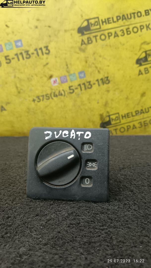 переключатель света Fiat Ducato 2 поколение 1996, 2.5 л., дизель, зеленый, микроавтобус - фото №1