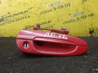 ручка наружная Mazda 626 GE 1992, 1.8 л., бензин, МКПП, красный, хетчбэк 5 дв.