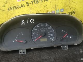 щиток приборов (приборная панель) Kia Rio 1 поколение 2002, 1.5 л., A5D, бензин, 5МКПП, синий, универсал, KIA, OK33A55430