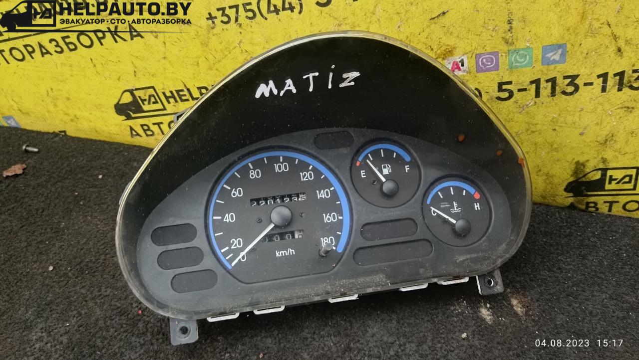 щиток приборов (приборная панель) Daewoo Matiz M100 2000, 0.8 л., F8CV, бензин, красный, хетчбэк 5 дв. - фото №1