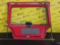 крышка багажника (дверь 3-5) Daewoo Matiz M100 2000, 0.8 л., F8CV, бензин, красный, хетчбэк 5 дв. - фото №4