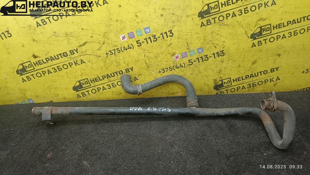трубка охлаждающей жидкости Opel Omega B 1997, 2.5 л., X 25 DT, дизель, МКПП, черный, универсал - фото №1