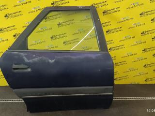 дверь задняя правая Renault Safrane 1 поколение [рестайлинг] 1998, 2.0 л., бензин, МКПП, синий, хетчбэк 5 дв.