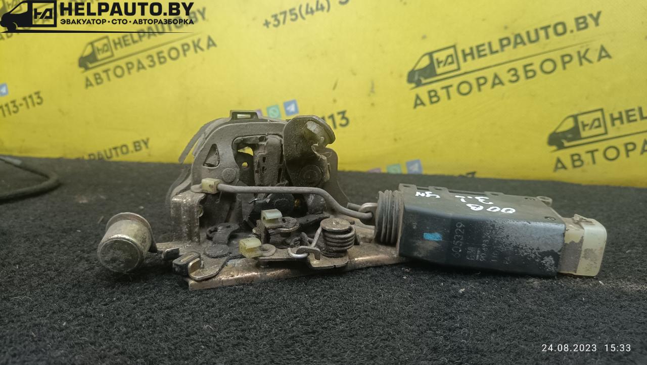 замок двери задней левой Opel Omega B 1997, 2.5 л., X 25 DT, дизель, МКПП, черный, универсал - фото №1