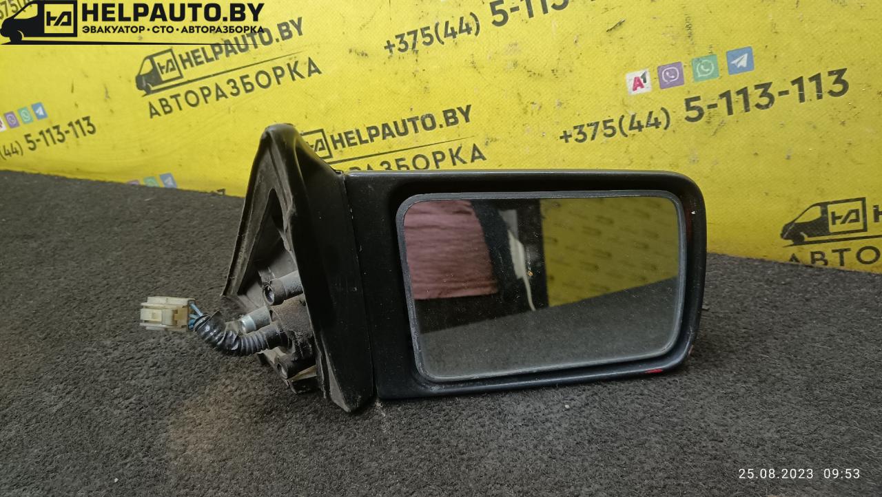 зеркало наружное правое Mitsubishi Galant 5 поколение 1985, 2.0 л., бензин, МКПП, черный, седан - фото №1