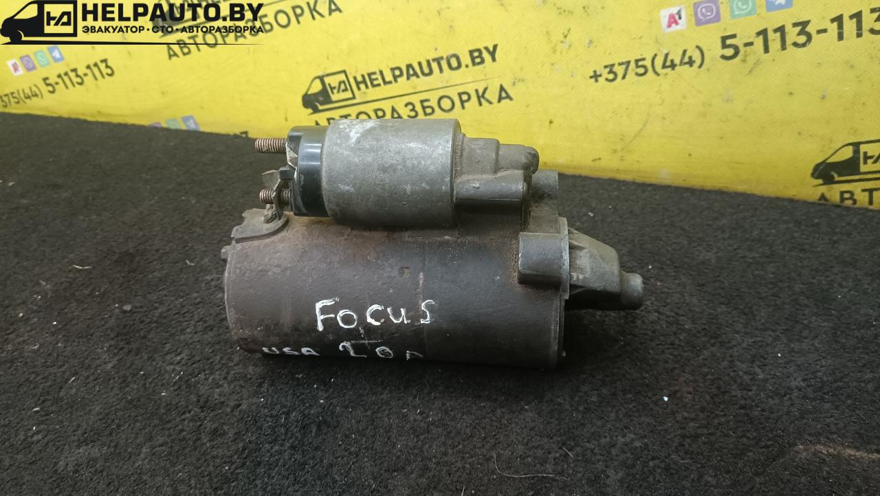 стартер Ford Focus 1 поколение 2000, 2.0 л., бензин, МКПП, передний привод, USA, MOTORCRAFT, 11000, 98ABE0, 9J00B - фото №1