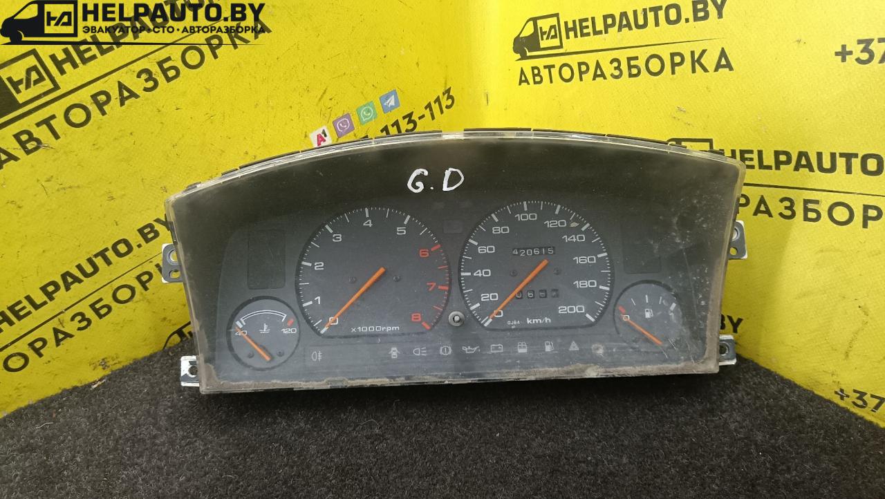 щиток приборов (приборная панель) Mazda 626 3 поколение GD 1992, 1.8 л., бензин, МКПП, синий, седан - фото №1