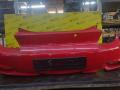 бампер задний Hyundai Tiburon 1 поколение [рестайлинг] RD 2001, 2.0 л., бензин, 5МКПП, красный, купе - фото №4