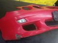 бампер передний Hyundai Tiburon 1 поколение [рестайлинг] RD 2001, 2.0 л., бензин, 5МКПП, красный, купе - фото №3