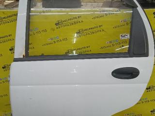 дверь задняя левая Daewoo Matiz M150 [рестайлинг] 2005, 0.8 л., бензин, МКПП, белый, хетчбэк 5 дв.
