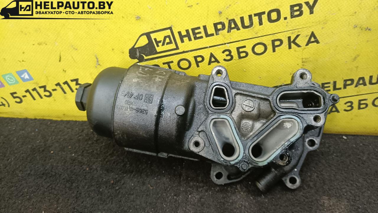 корпус масляного фильтра Peugeot 307 1 поколение 2004, 2.0 л., HDi, дизель, МКПП, передний привод - фото №1