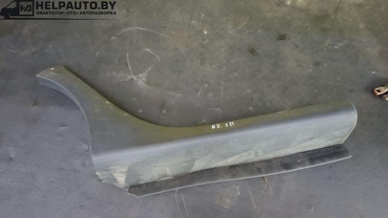 накладка на порог Renault Scenic RX4 1 поколение 2003, 2.0 л., F4R 744, бензин, МКПП, синий, внедорожник 5 дв. - фото №1