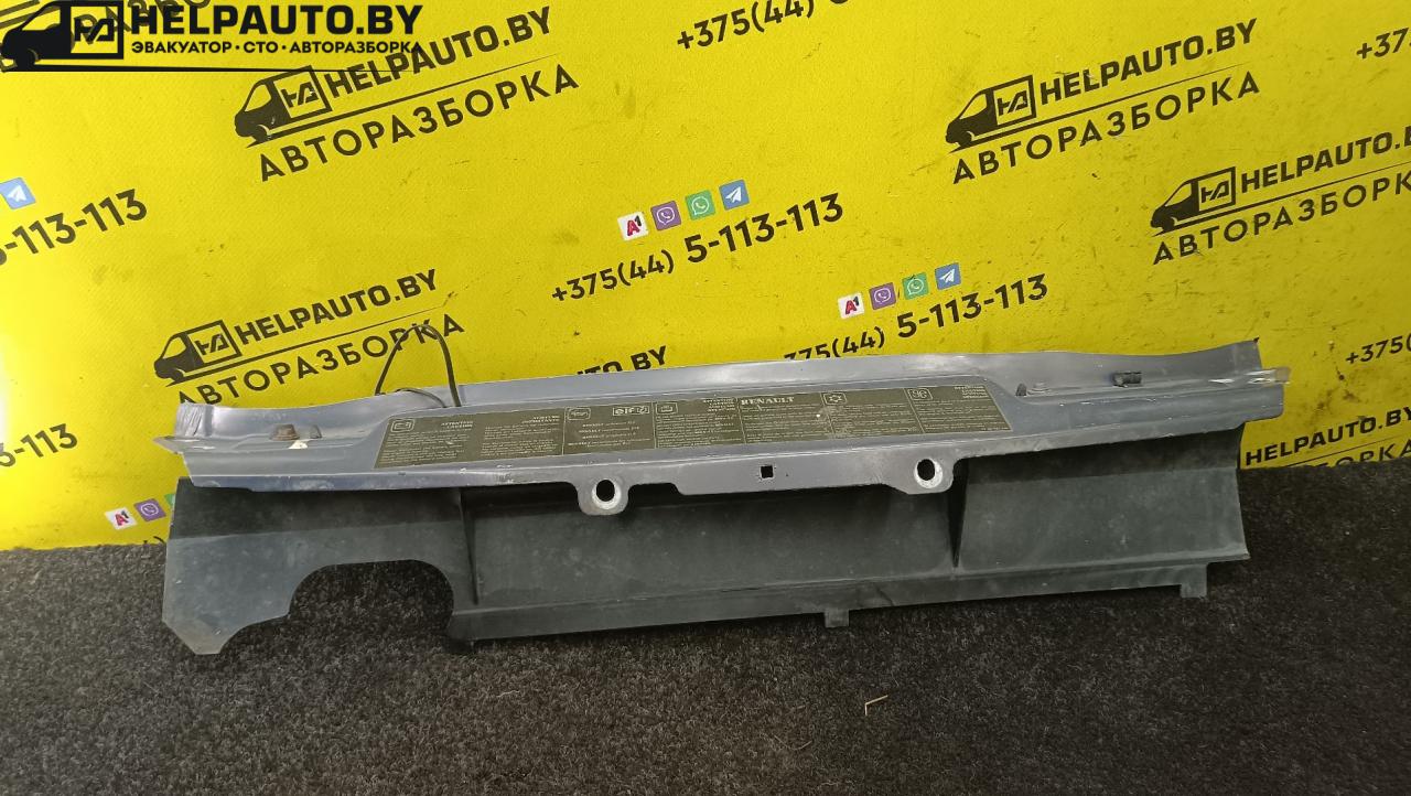 передняя панель крепления облицовки (телевизор) Renault Scenic RX4 1 поколение 2003, 2.0 л., F4R 744, бензин, МКПП, синий, внедорожник 5 дв. - фото №1