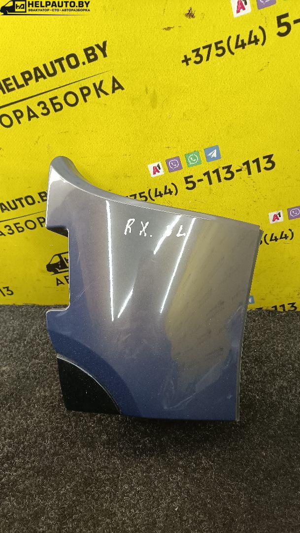 ус под фонарь левый Renault Scenic RX4 1 поколение 2003, 2.0 л., F4R 744, бензин, МКПП, синий, внедорожник 5 дв., 97033S43 - фото №1