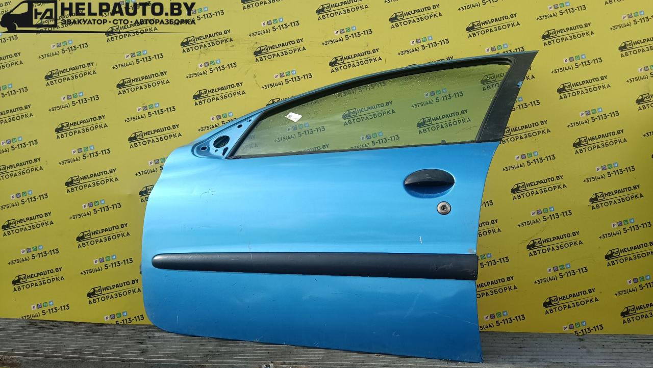 ручка наружная Peugeot 206 1 поколение 2000, 1.6 л., i, бензин, 5МКПП, хетчбэк 5 дв., NFZ - фото №1