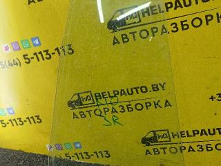 стекло двери задней правой Kia Rio 1 поколение 2002, 1.5 л., A5D, бензин, 5МКПП, синий, универсал