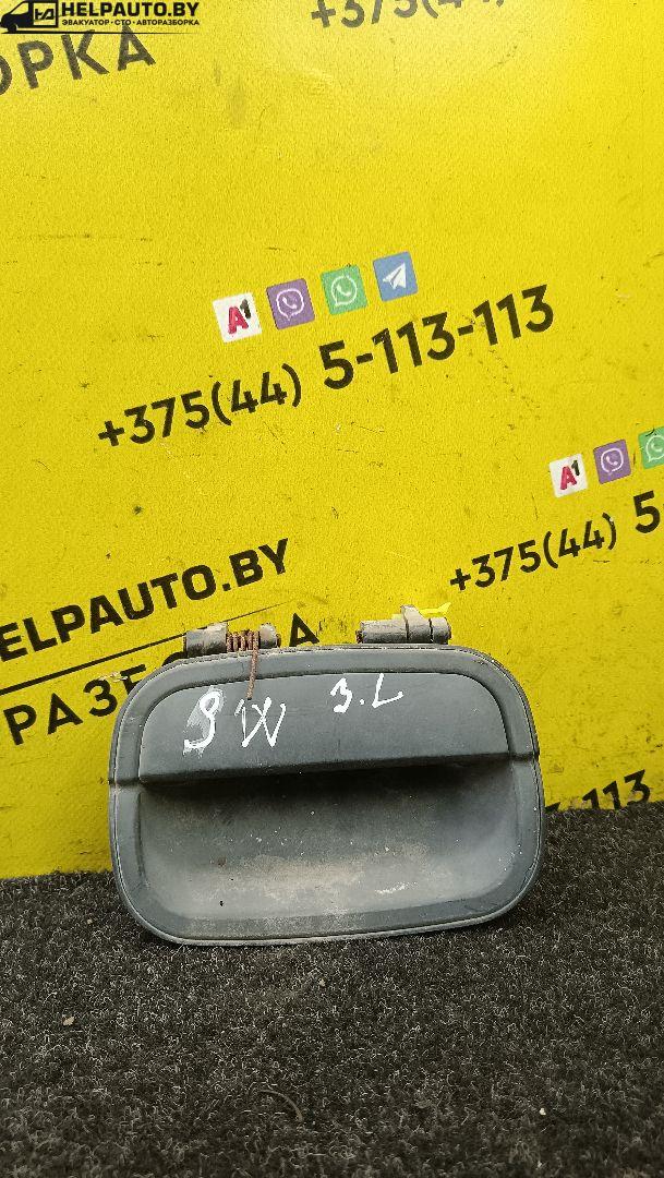 ручка наружная задняя левая Mitsubishi Space Wagon 2 поколение (Typ N30/N40) 1994, 2.0 л., 4D68 T, дизель, МКПП, серый, минивэн - фото №1