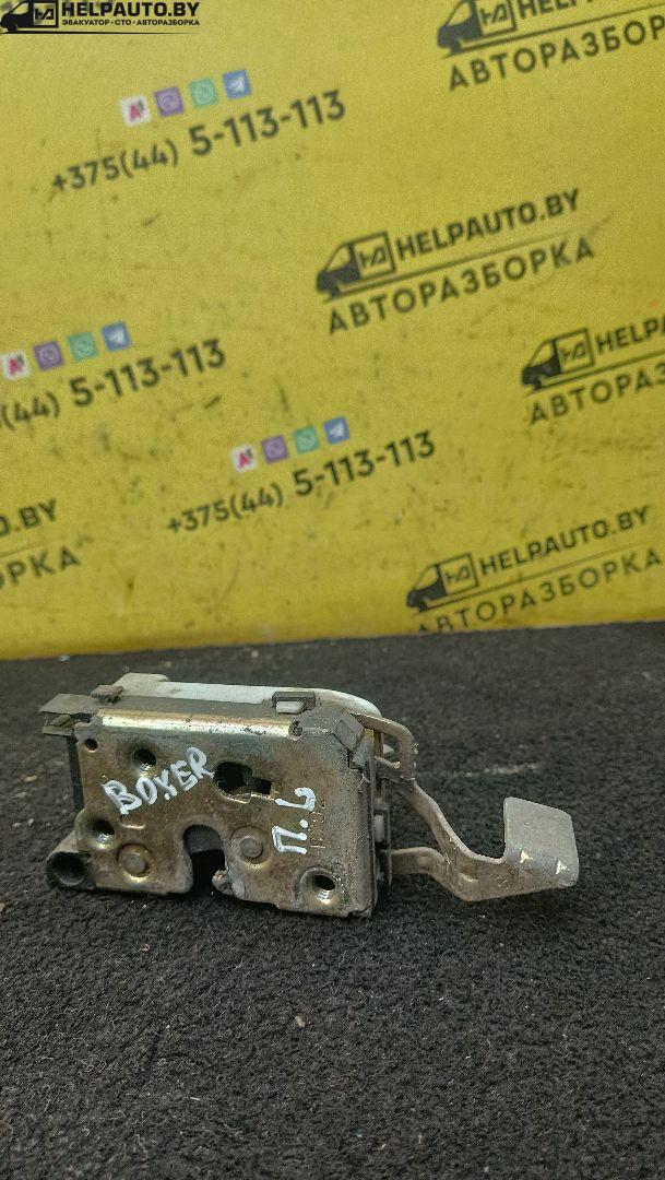 замок двери передней левой Peugeot Boxer 1 поколение 1999, 2.5 л., THY (DK5ATE), дизель, МКПП, белый, микроавтобус - фото №1