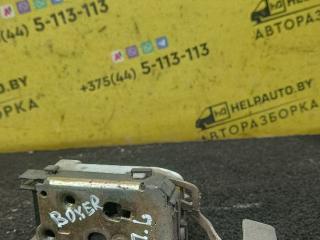 замок двери передней левой Peugeot Boxer 1 поколение 1999, 2.5 л., THY (DK5ATE), дизель, МКПП, белый, микроавтобус