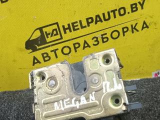 замок двери передней левой Renault Megane 1 поколение 1996, бензин, МКПП, черный, хетчбэк 5 дв.