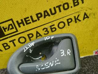ручка внутренняя задняя правая Renault Scenic 1 поколение 1998, 1.9 л., дизель, МКПП, серый, минивэн