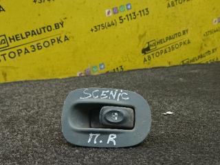 кнопка стеклоподъемника переднего правого Renault Scenic 1 поколение 1998, 1.9 л., дизель, МКПП, серый, минивэн