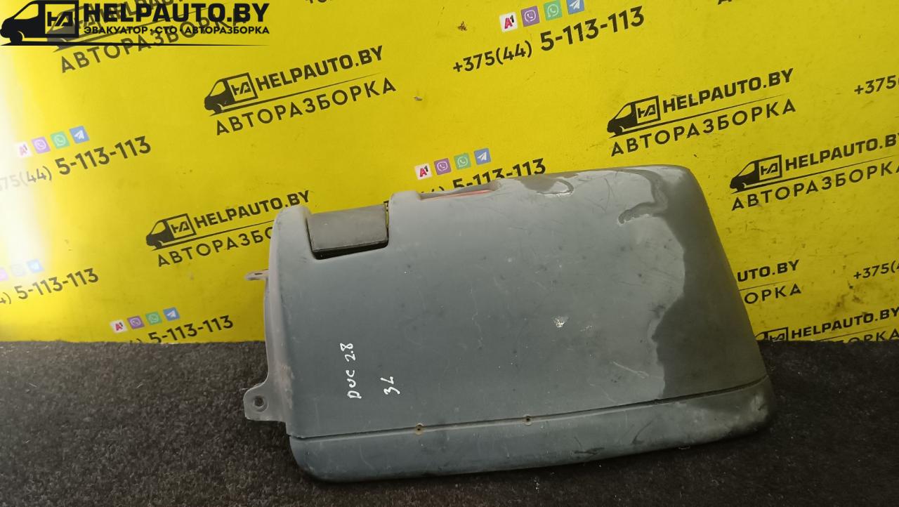клык бампера задний левый Peugeot Boxer 1 поколение 1999, 2.5 л., THY (DK5ATE), дизель, МКПП, белый, микроавтобус - фото №1