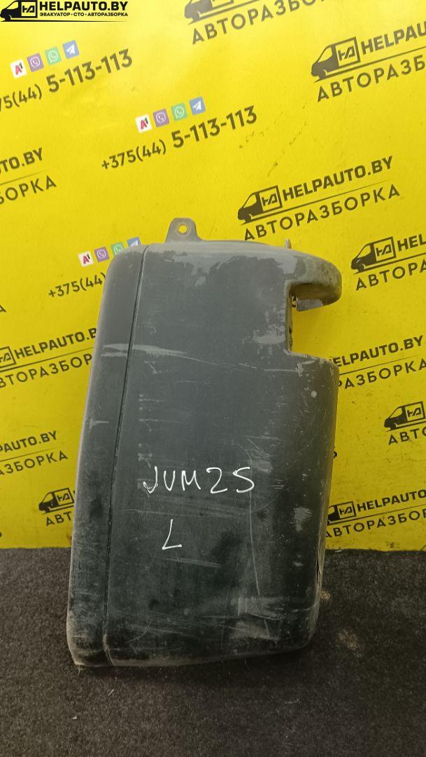 клык бампера задний левый Citroen Jumper 1 поколение 1998, 2.5 л., THX (DJ5TED), дизель, 5МКПП, синий, передний привод - фото №1