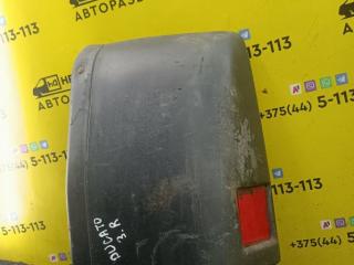клык бампера задний правый Fiat Ducato 2 поколение 2001, 2.8 л., дизель, МКПП, красный, микроавтобус, передний привод