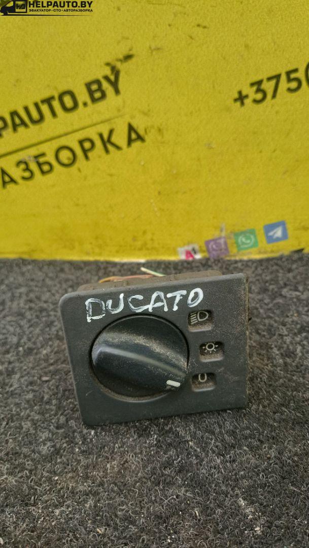 переключатель света Fiat Ducato 2 поколение 2001, 2.8 л., дизель, МКПП, красный, микроавтобус, передний привод - фото №1