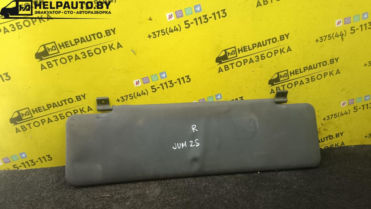 козырек солнцезащитный Citroen Jumper 1 поколение 1998, 2.5 л., THX (DJ5TED), дизель, 5МКПП, синий, передний привод - фото №1